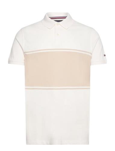 Tommy Hilfiger Colorblock Reg Polo Beige