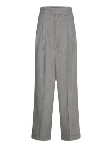 Polo Ralph Lauren Wool-Blend Flannel Straight-Leg Pant Grå