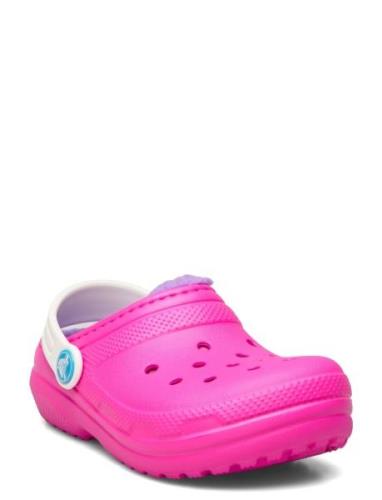 Crocs Classic Lined Clog T Rosa