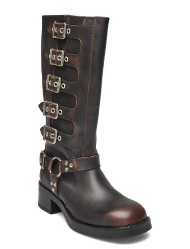 Steve Madden Battle Boot Brun