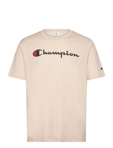 Champion Ss Tee Beige