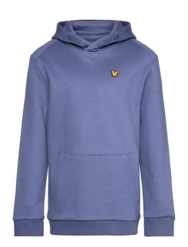 Lyle & Scott Fly Fleece Hoodie Marinblå