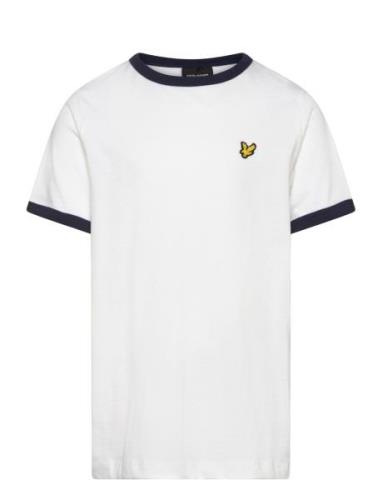 Lyle & Scott Ringer T-Shirt Vit