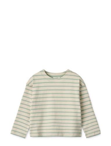 Liewood Farah Stripe Sweatshirt Grön