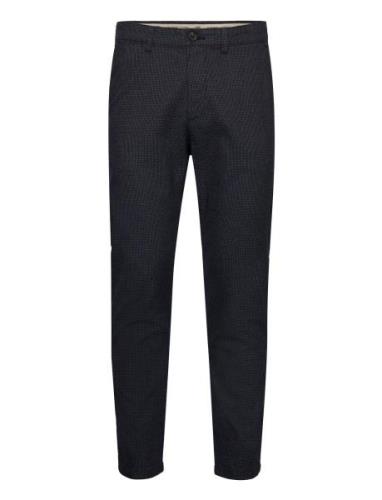 Selected Homme Slh175-Slim Miles Hounds Pant Marinblå