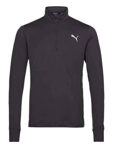 PUMA Run Favorite 1/4 Zip M Svart