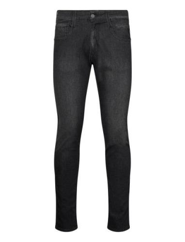 Replay Anbass Trousers Slim 99 Denim Svart