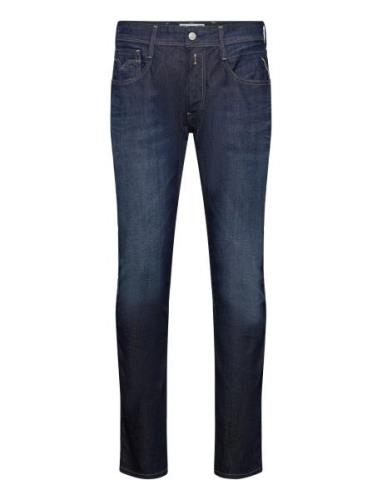 Replay Anbass Trousers Slim 573 Online Blå