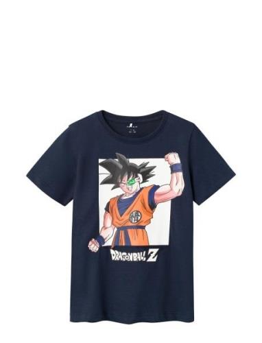 Name It Nkmjavis Dragonball Ss Top Noos Vde Marinblå