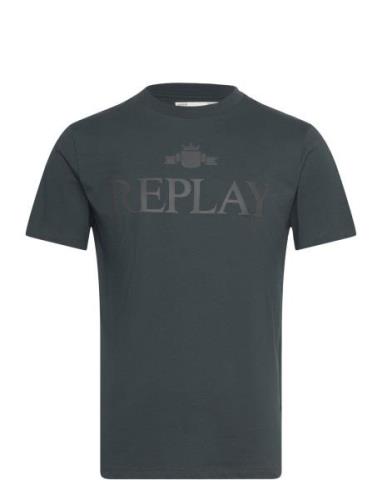 Replay T-Shirt Regular Grön