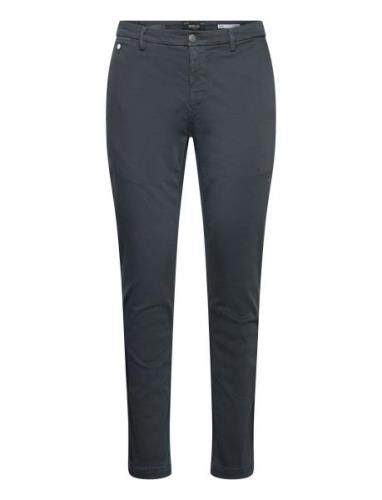 Replay Benni Trousers Regular Hyperchino Color Xlite Marinblå