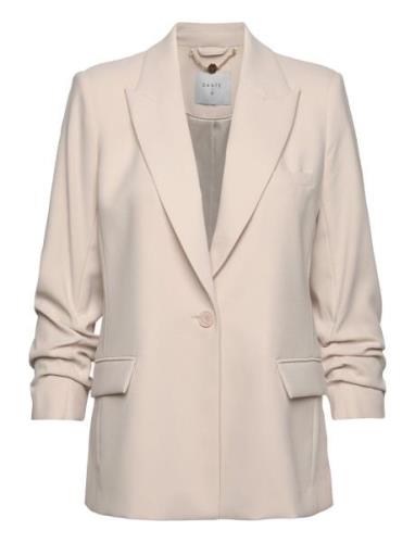 Dante6 D6Daya Cropped Sleeve Blazer Kräm