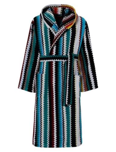 Missoni Home Curt Hooded Bathrobe Multi/patterned