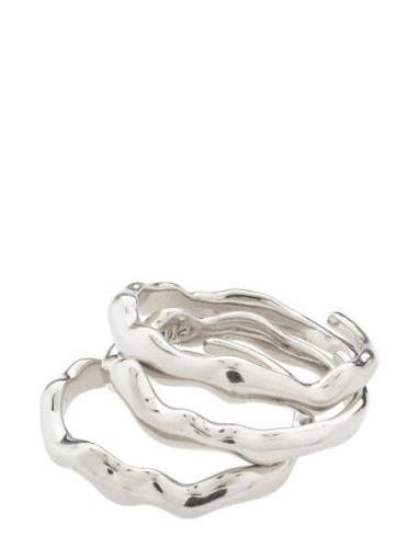 Pilgrim Penelope Recycled Ring Silver