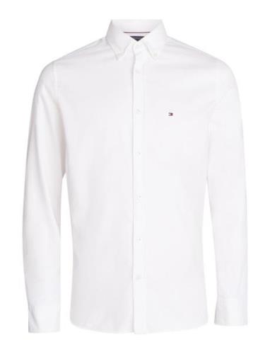 Tommy Hilfiger Flex Dobby Sf Shirt Vit