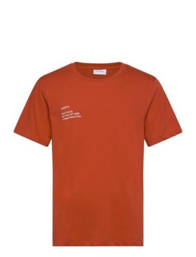 Les Deux Neighborhood T-Shirt Orange