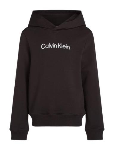 Calvin Klein Inst. Logo Reg. Terry Hoodie Svart