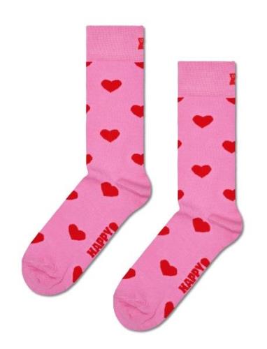 Happy Socks Heart Sock Rosa