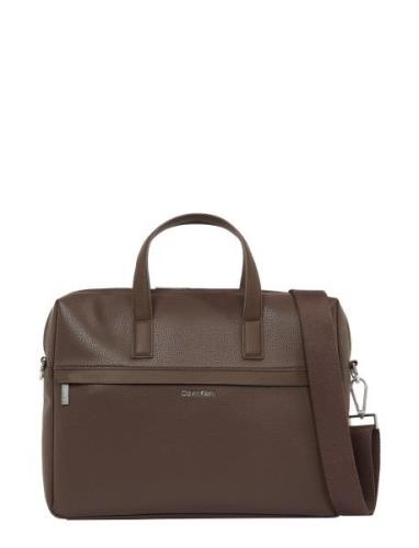 Calvin Klein Ck Must Laptop Bag Brun