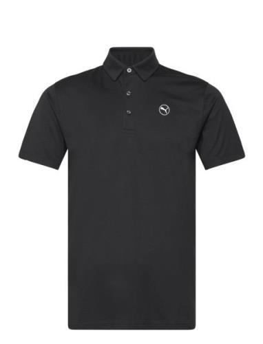 PUMA Golf Pure Solid Polo Svart