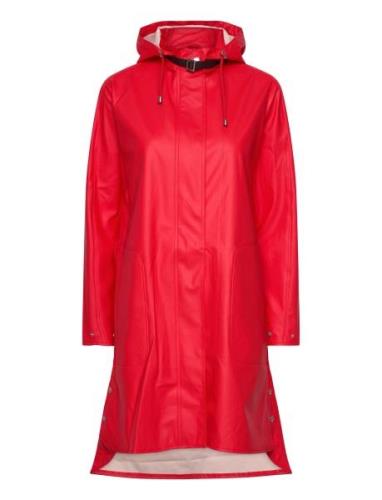 Ilse Jacobsen Raincoat Röd