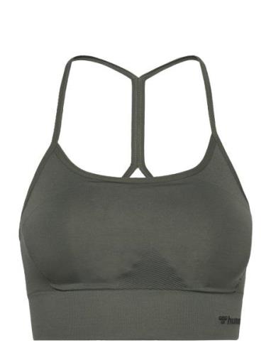 Hummel Hmltiffy Seamless Sports Top Grön