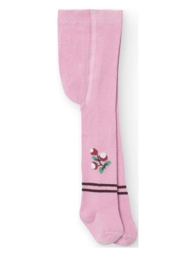 Boboli Thick Tights For Baby Girl -Bci Rosa