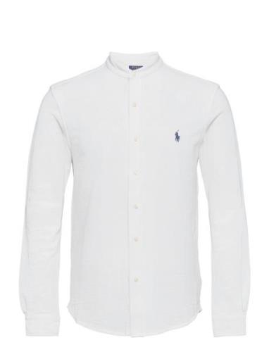 Polo Ralph Lauren Featherweight Mesh Shirt Vit