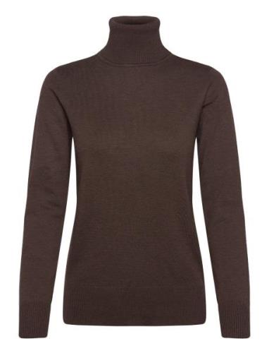 Saint Tropez J2046, Milasz Rollneck Pullover Brun