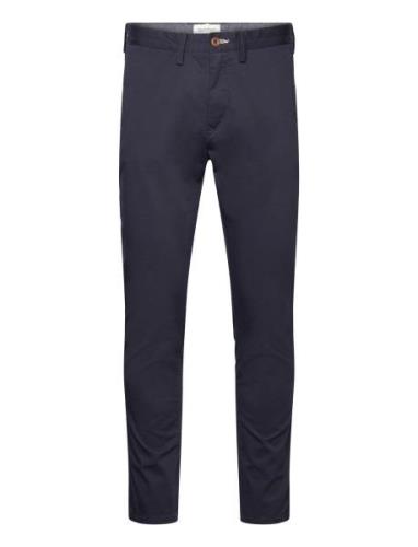 GANT Slim Twill Chinos Marinblå