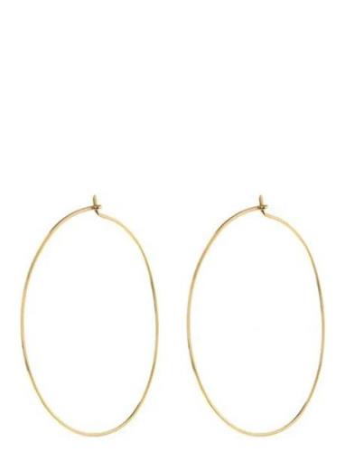 LUV AJ The Capri Wire Hoops-Gold Guld