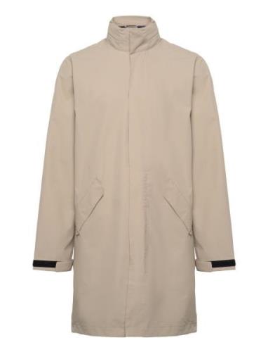 H2O Rømø Lw Rain Long Jacket Beige