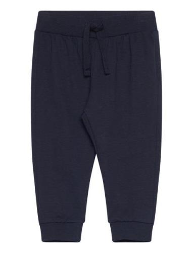 Lindex Trousers Jogging Basic Marinblå