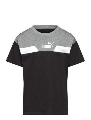 PUMA Puma Power Colorblock Tee B Svart