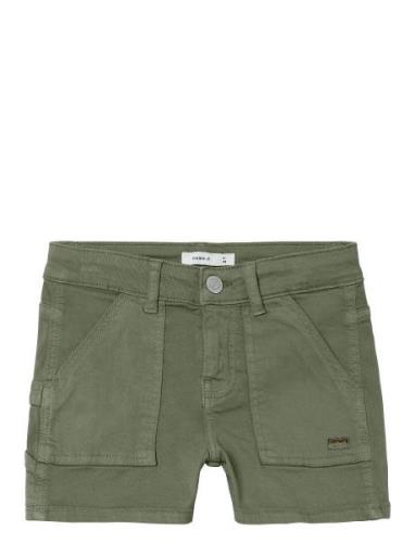 Name It Nkfrose Reg Twi Shorts 7740-Mf Noos Grön