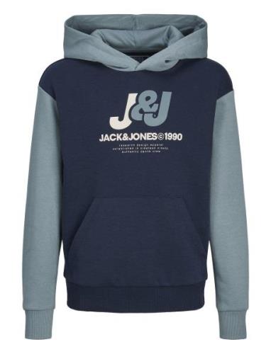 Jack & J S Jjkylo Sweat Hood Mni Blå