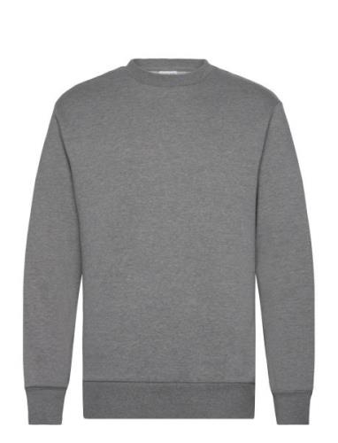 Selected Homme Slhreg-Dan Sweat Crew Neck Grå