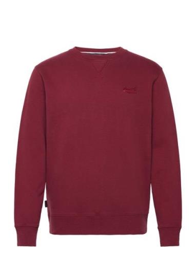 Superdry Essential Logo Crew Sweatshirt Röd