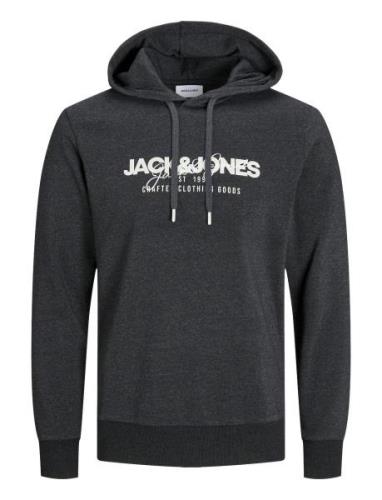 Jack & J S Jjalvis Sweat Hood Grå