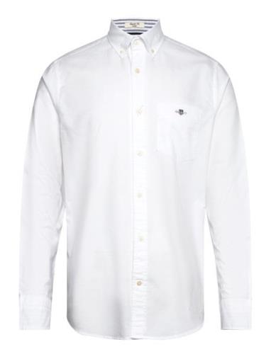 GANT O1. Heather Oxford Check Reg Bd Vit