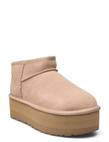 UGG W Cl Ultra Miniplatf Beige