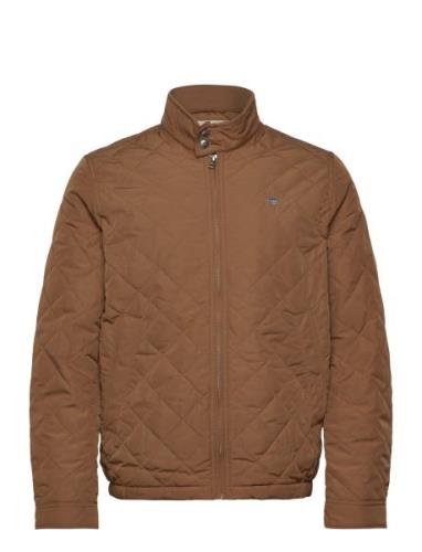 GANT Quilted Windcheater Brun