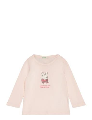 United Colors Of Benetton T-Shirt L/S Rosa