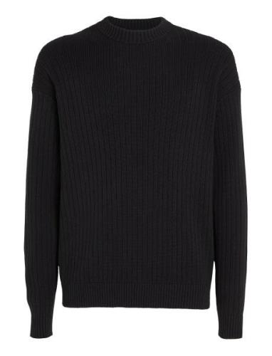 Calvin Klein Jeans Linear Sweater Svart