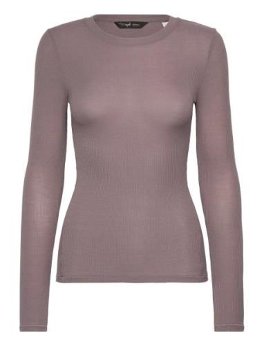 Triumph Beauty Layers Top Lsl Crew Neck Grå