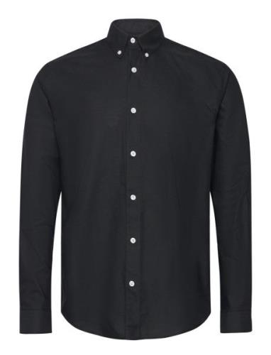 Mads Nørgaard Cotton Oxford Sune Shirt Bd Svart