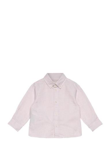 Mango Oxford Cotton Shirt Rosa