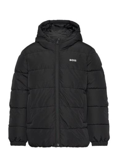 BOSS Puffer Jacket Svart