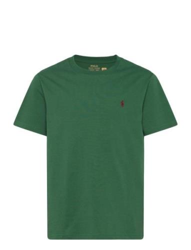 Ralph Lauren Kids Cotton Jersey Crewneck Tee Grön