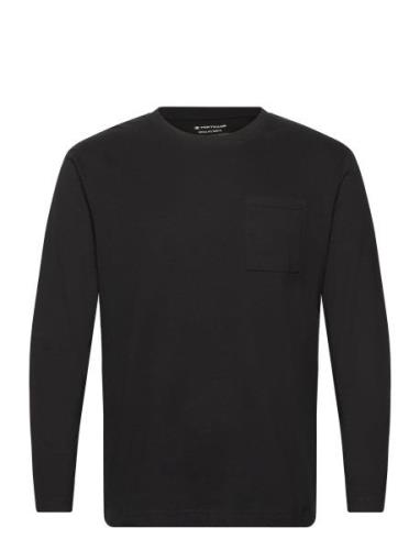 Tom Tailor Basic Longsleeve Svart